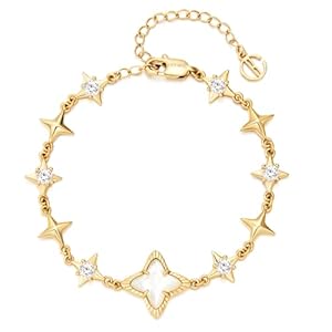 Cicy Bell Womens 18k Gold Plated Wh...