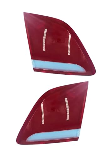 QDXSWEERT Fit for Benz GLE GLE320 GLE350D GLE400 2016 2017 2018 2019 Replacement Car Rear Tail Lamp Cover Brake Light Shell Lampshade(Inside A Pair)