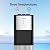 ICEVOKE Bottom Loading Water Cooler Dispenser for 3 or 5 Gallon Bottles - 3 Temperatures with Hot, Room & Cold Spouts, Child Safety Lock, UV Self-Cleaning, Stainless Steel