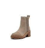 SOREL Bottines Chelsea Joan Now pour femme, Omega Taupe, Gomme 2, 42 EU