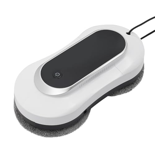 Image of Window Cleaning Robot with Remote Control, Robot Window Cleaner w/Double-Side Water Spray, Automatic Plan Path and Recognize Border, Smart Window Vacuum for Interior/Exterior Windows Tiles Glass Door