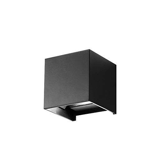 Lampe murale LED étanche à basse consommation avec revêtement anti-rouille durable