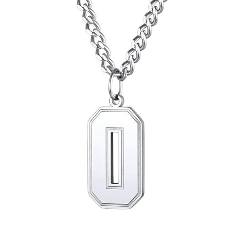 [OAKKY] �i���o�[�l�b�N���X�p �����Y�����ă��f�B�[�X �V���o�[�E�u���b�N�E�S�[���h���b�L 0-9 �f�W�^�� 5 �y���_���g�`���[���`�F�[�� �X�e�����X�| �p�[�\�i���C�Y���ꂽ�V���v���ő@�ׂȃX�e�[�g�����g�W���G���[ �V���o�[ ���� 0