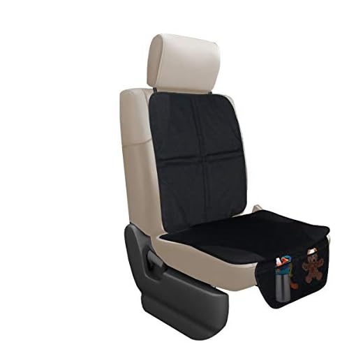 Lebogner Car Seat Protector, Luxury Mat Cover Protector To Keep Nice And Clean Under Your Baby’s Infant Car Booster Seat, Or From Your Pets, Protects Your Auto Leather And Upholstery Seats From Damage