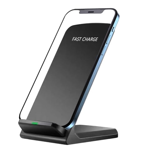 Estación de acoplamiento para teléfono móvil – Cargador inalámbrico ajustable para teléfono de oficina, carga para dispositivo portátil | Estación de carga inalámbrica ajustable