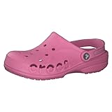 crocs band rosa mujer Tipo de tacón: Plano Crocs Baya, Zuecos Unisex Adulto, Rosa (Pink Lemonade), 38/39 EU