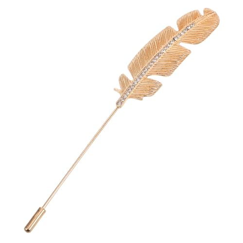 Broche rétro alliage zinc pour fixer vêtement épingle costume - 3
