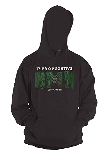 Sweat-shirt à capuche Type O Negative en coton premium Dead Again