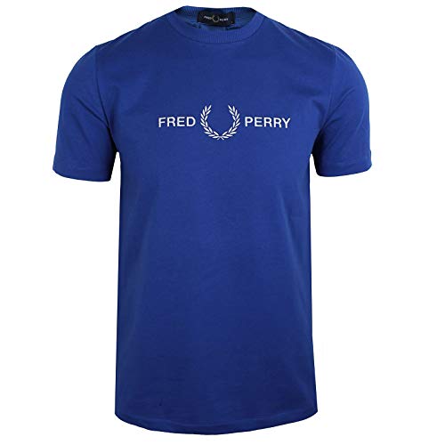 Fred Perry T-Shirt Graphique Cobal M7514 612 - M