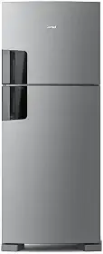 Geladeira frost free duplex CONSUL inox 410 litros crm50lk 127v