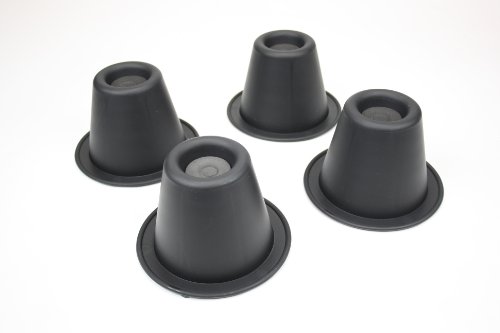 Ability Superstore - Piedini per aumentare l'altezza della sedia, forma conica, altezza circa 9 cm