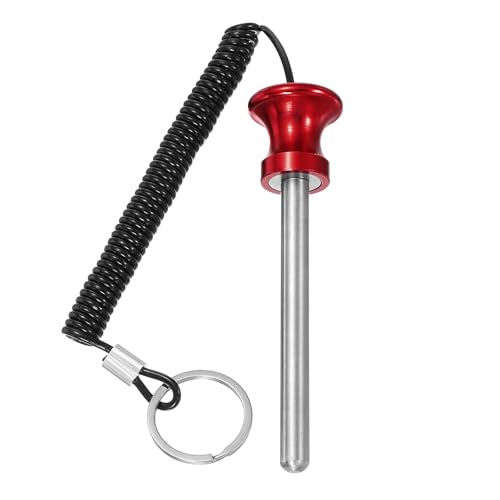 YELARXI goupille poids machine, corde traction, 0.4x3.9 (rouge)
