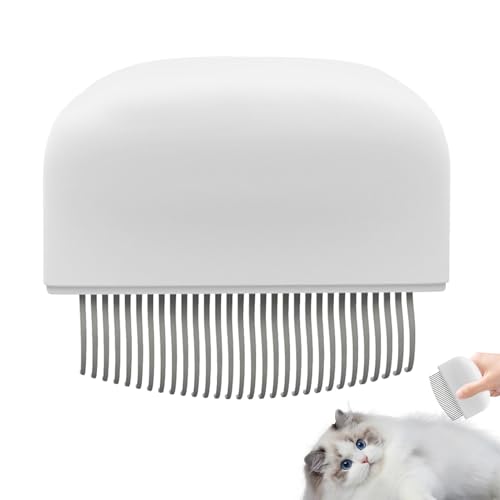 Peine para el cuidado de mascotas, cepillo para gatos de largo | Aparatos de masaje con peine de gato - Eliminador de enredado para un gatito largo y corto Peine para el cuidado de mascotas, cepillo para gatos de largo | Aparatos de masaje con peine de gato - Eliminador de enredado para un gatito largo y corto