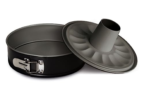 480101 Kek Kalıbı; 2 Taban, 24 cm, 18/8 Paslanmaz Çelik