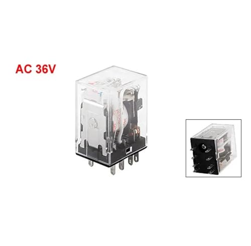 Relais de puissance 8 broches AC 36V DPDT HH52PL pour circuit de commande