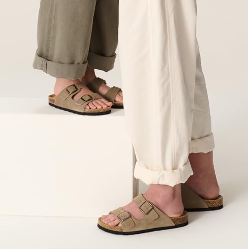 Image of Project Cloud Kids Sandals, 100% Genuine Leather Slides for Boys & Girls
