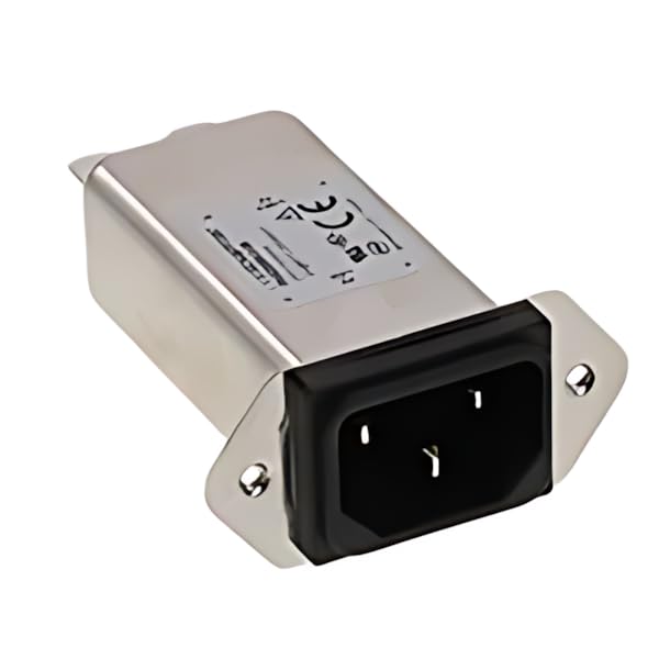 FN9255M-2-06 AC Power Entry Modules 2A IEC C14 Faston Rear MNT