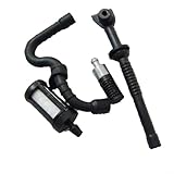 Pièces de rechange complètes : le colis contient un ensemble complet de composants : une conduite de carburant, une conduite d'huile, un filtre à carburant et un filtre à huile pour un fonctionnement amélioré de la tronçonneuse.