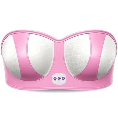 Joygoodta Massageur Mammaire, Masseur de Seins électriques intelligents, Masseur Mammaire USB Rechargeable pour l'allaitement, élargissement du Soutien-Gorge...