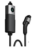 YVAAASIYC Tragbares EV-Ladegerät GBT Standard GB/T-Ladekabel WallBox 22 kW 16 A / 32 A Einstellbarer Strom 5 m Auto-Schnellladegerät(11KW 16A)
