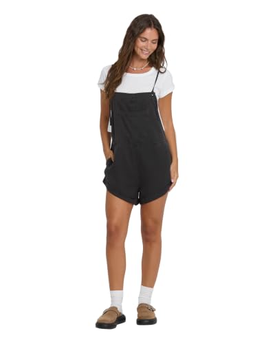 Image of Billabong Women's Wild Pursuit Cotton Twill Blend Romper