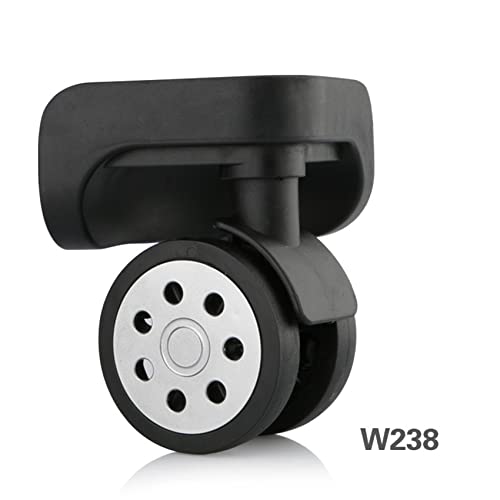 Luggage Wheels,Universal Luggage Casters,1 Pair Luggage Wheel Replacement Spare Spinner Caster for Suitcase Wheel Repair (W238)2