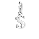 Thomas Sabo Letter S Charm, Sterling Silver