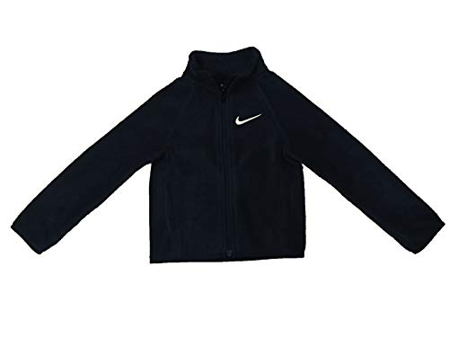 Nike Toddler Boys' Fleece Full Zip Jacket Obsidian 3T