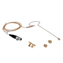 This replacement ear-hook headset does compatible with Shure Body-Pack Transmitter Models: T1, ULX1, UR1, PG1, PGX1, PGXD1, SLX1, BLX1, BLXD1. (Not Compatible with Mipro, Peavey, Beyer wireless microphone system) Package include 2 Mini Windscreens an...
