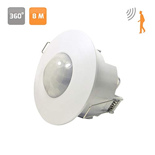 Preisvergleich Produktbild Evila Detektor Movil Einbau Deckenleuchte 360o 230 V weiß