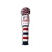 CRAFTSMAN GOLF US Flag Knit Pom Pom White Blue Red Driver,Fairway Wood, Hybrid Head Cover Headcover for Callaway Mizuno Cobra Taylormade (Hybrid X Cover)