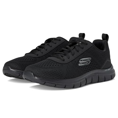 Skechers 232758 BLK Zapatilla Track - LESHUR Hombre Negro 44