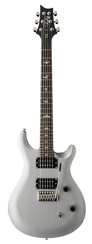 Amazon.com: PRS SE CE24 Standard Satin, Metallic Silver