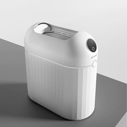 Image of Automatic Trash Can, Self Sealing and Self-Changing Smart Trash Can, Motion Sensor, Touchless Garbage can with lid for Kitchen Bathroom Office, 6 Refill Bag Rings (Neos)