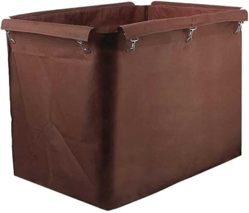 Bolsa de repuesto para carrito rodante desmontable, bolsa de almacenamiento de tela Oxford impermeable para carrito de lavandería, organizador de viaje resistente