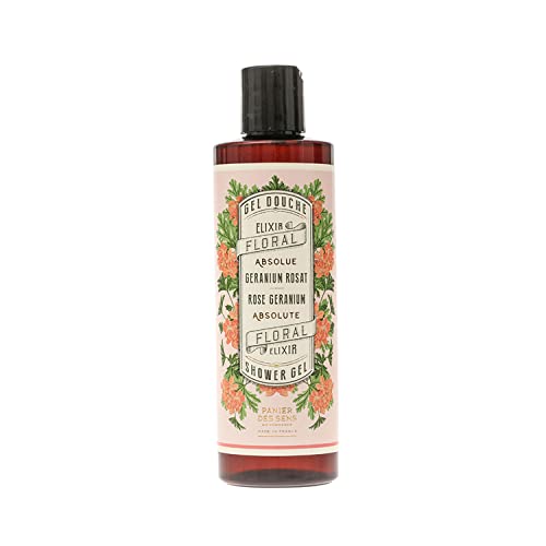 Panier des Sens Shower Gel, Rose Geranium, 8.4 Ounces