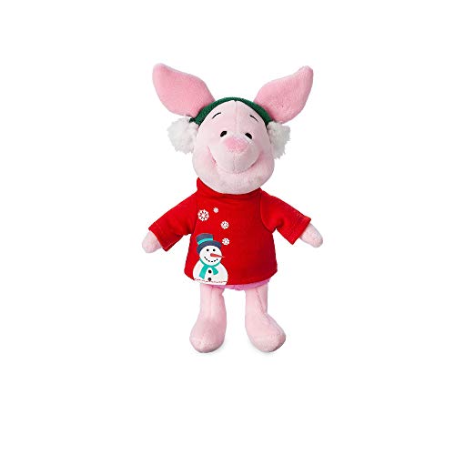 Disney Piglet Holiday Plush – Mini Bean Bag – 8 Inch