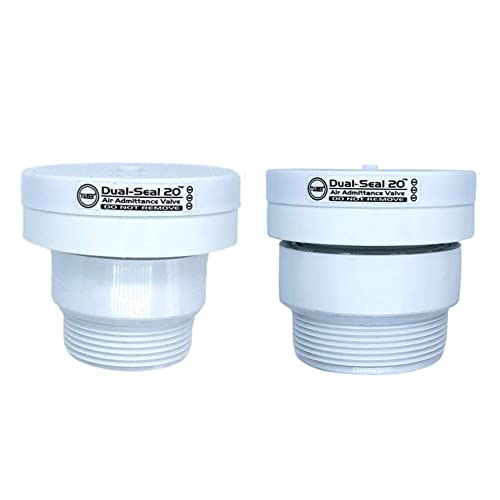 1-1/2 Inch And 2 Inch Tuuber Air Admittance Valve 2X Superior Seal Vent #TOP3