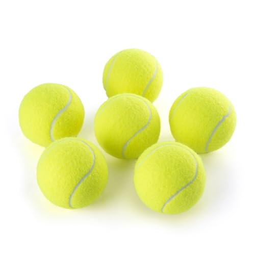 PHOEPET 6-Pack Tennis Balls for Beginner Training Practice- Bulk Dog Balls - image 1