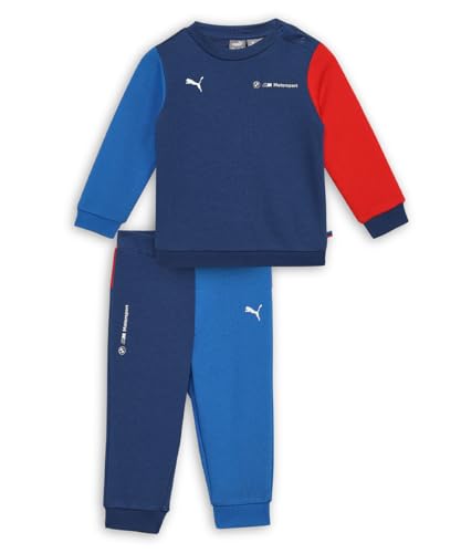 PUMA Ensemble de survêtement bébé bleu sport veste pantalon BMW M Motorsport taille 92