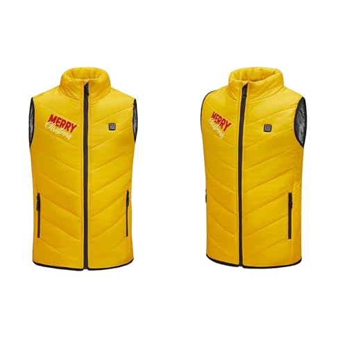 Heated Gilet for Children Boys Girls Heated Vest Jacket Wine Glass Print Heated Waistcoat Electric Body Warmer4