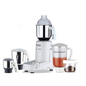 Preethi Eco Plus MG 157 750-Watt Mixer Grinder (White)