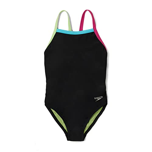 Image of Speedo Girl's Swimsuit One Piece Thin Straps
