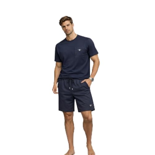 Ensemble homme short et t-shirt Samuel Bill Tornade en coton léger pour l'été