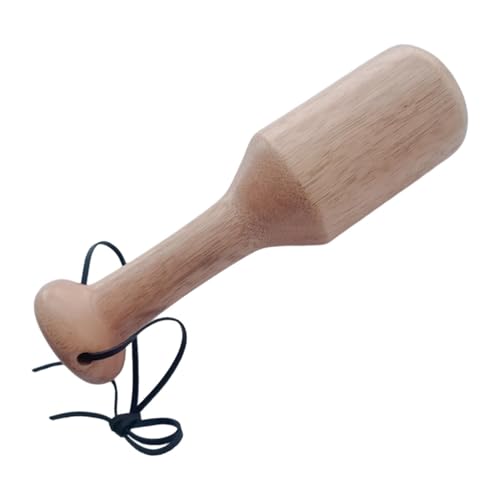 Mazo de madera con asa cómoda para ablandar guantes de béisbol fácilmente