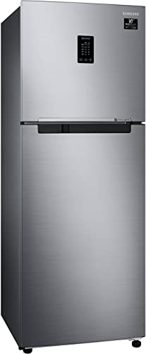 Image of Samsung 291L 2 Star Convertible 5 In 1 Curd Maestro Digital Inverter Frost-Free Double Door Refrigerator Appliance (RT34C4622S8 /HL,Elegant Inox
