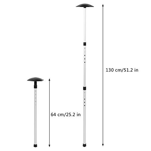 Keenso Travel Bag Support Rod,Golf Stiff Arm Travel Bag Support Bar,Protection Support,Telescopic Design Recreational Sports - Image 2