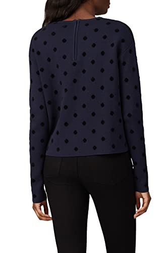 Rent The Runway Pre-Loved Navy Polka Dot Pullover4