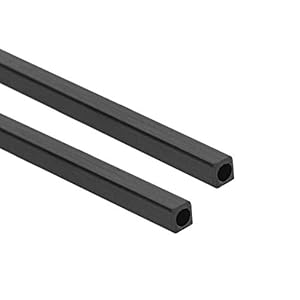 Sourcing Map 2Stk. Carbonfaserrohre a1903 Modell