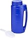 Price comparison product image Katai - 2L Hand Held Spreader in Blue. Adjustable Hole Size for Seed, Fertiliser, Salt to Deice or any size Granule Complete with Scoop